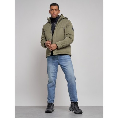 Sports male winter, size 60, khaki color-13
