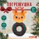 Toy - New Year's ratio on the ring of "Olenenka", gift packaging, crumb I