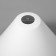 Plaphon "cone" E27 snow-white 25x25x15cm