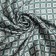 Textile scarf, green color, size 70x70