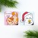 Gift New Year's set: a notebook on a spiral A6, 60 sheets and magnetic bookmarks 2 pcs. "On the New Year only with you"