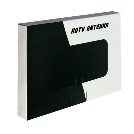 Antenna, indoor, active, with an amplifier, 5 V, 25 DBI, DVB-T2, digital, adhesive, black-4