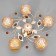 Agnes chandelier 5x40W E27 Gold Model: 2600546