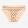 Panties female slips, beige color, rr 42-44