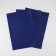 Artificial leather, with an adhesive base, 20 × 30 cm, 0.5 mm, 3 pcs, dark blue color
