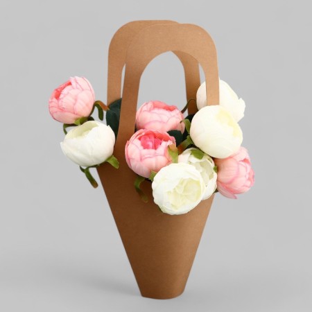 Carriage for flowers, craft, 43x23 cm