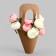 Carriage for flowers, craft, 43x23 cm