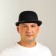 Hat bowler, felt, black, p. 56–58