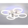LED ceiling lamp with Ambrella Light, Original, FA3841, 5XLED, 70 W, 5250LUM, 3000-6400K, white color.