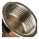 STOUT SFT-0014-000034, 3/4 ", internal/internal thread, nickelled brass