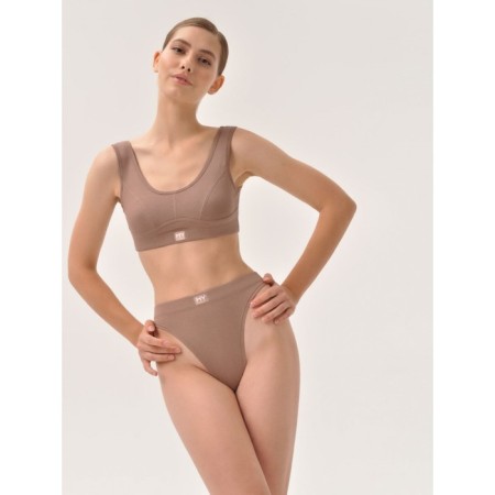 High landing panties Mirey, size 44, brown color-2