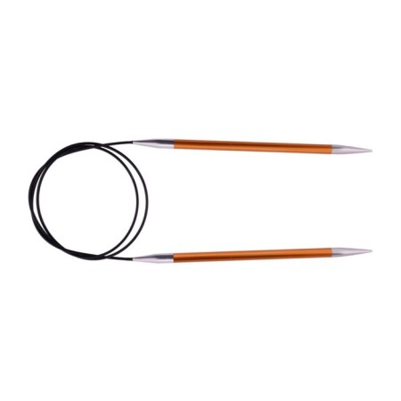 Knitting needles aluminum circular zing Knitpro, 80 cm/2.75 mm 47124