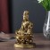 NECSK Polystone Bronze "Lakshmi in a boat" 16x11.5x8.5 cm