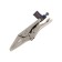 Mill of a hand tundra, an elongated flat capture, with a latch, 225 mm