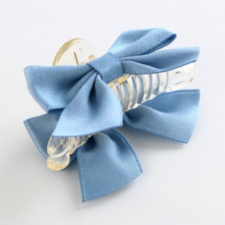 Hair crab with textile decor "tender", 6 x 4 x 3.2 cm-3
