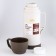 Thermos 1 l, with a glass flask, retains heat 12 hours, with a mug, mix