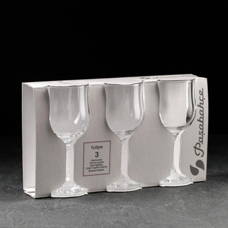 A set of glass glass for wine Tulipe, 315 ml, 3 pcs-1