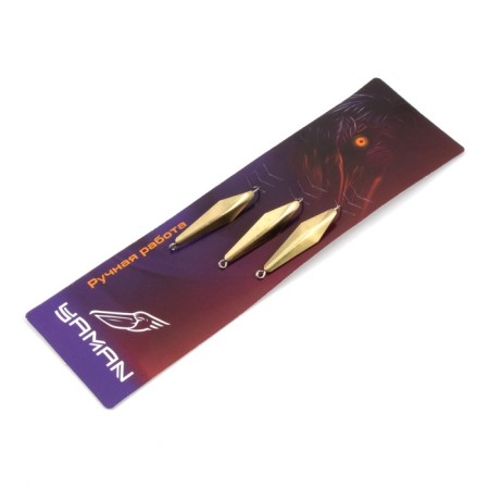 Vertical spinning "Yaman" slope, size 33 mm, 2.7 g, brass color-4