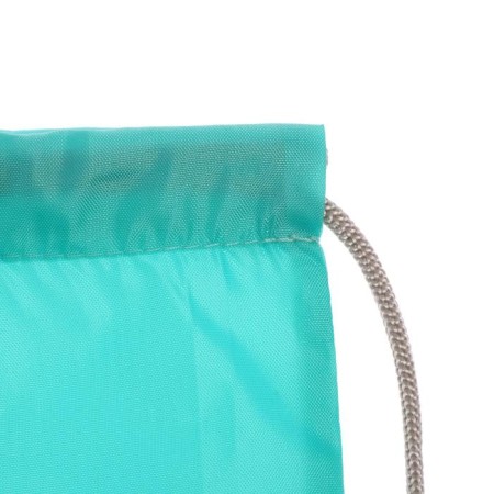 A bag for shoes 420 x 340 mm, "standard" SDS-2, (soft polyester, density 210 D), mint, silver lace-3