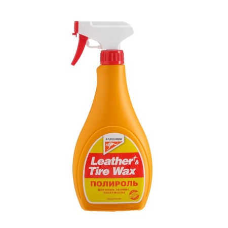 LEATHER & TIRE WAX polish, rubber and plastic, 500 ml-2