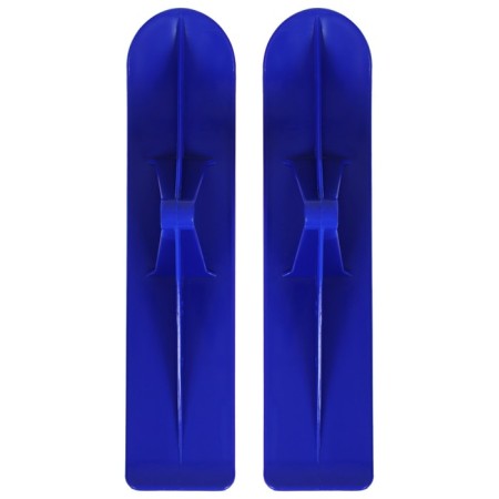Graffiti scooters skis for scooters, pair, blue color-1