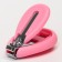 Manicure child: scissors, tongs, saws, tweezers, pink color