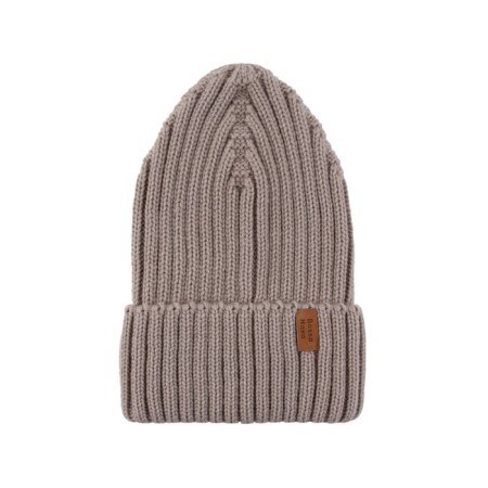 Children's hat, size 52-54 cm, coffee color-1
