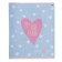 Notebook of 48 sheets in the My Love cage, cover coated cardboard, selective UV-keys, congructor, mix