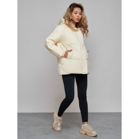 Winter jacket, size 50, beige color-1