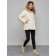 Winter jacket, size 50, beige color