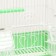 Poultry cell equipped BD-1/2Q, 30 x 23 x 39 cm, green