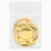 Medal for applying 187 "Stars" diam 5 cm. Color of evil. Without a tape