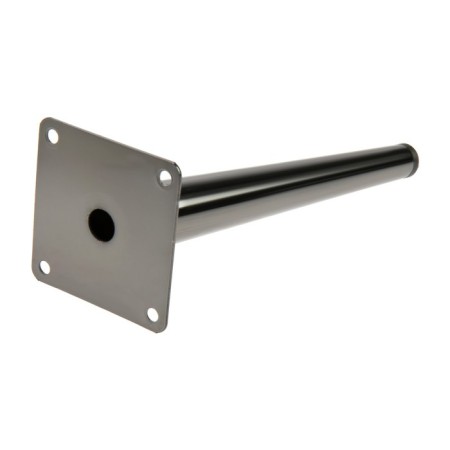 Furniture support Cappio OP07, h = 200mm, thick thickness 1.8, glossy color black-3
