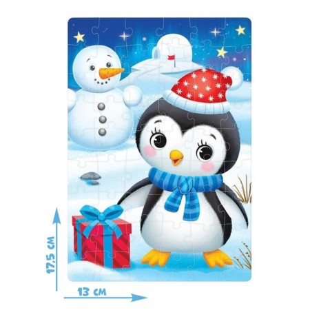 Puzzle children's "Penguin", 54 elements-1
