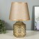Basford table lamp E14 40W gold 20x20x30 cm Risalux