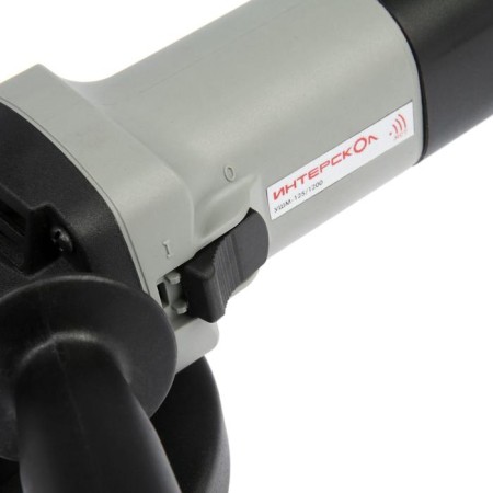 Corner grinder intercol Ushm-125/1200, 1200 W, disk d = 125x22 mm, 11000 rpm, M14-4