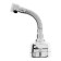 Zein Z3597, rotary, flexible, with stream adjustment, 3 modes, chrome