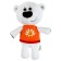 Soft musical toy "Tuchka", mi-mi-Mimka, 20 cm, music chip