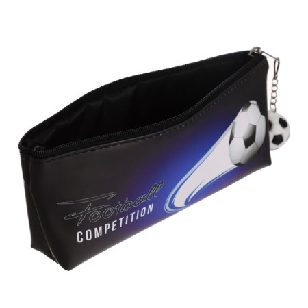 School Penal on a zipper, with a suspension, "Football", mix-5