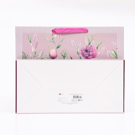 Gift package "Multi -colored roses", 50 x 40 x 25 cm-1