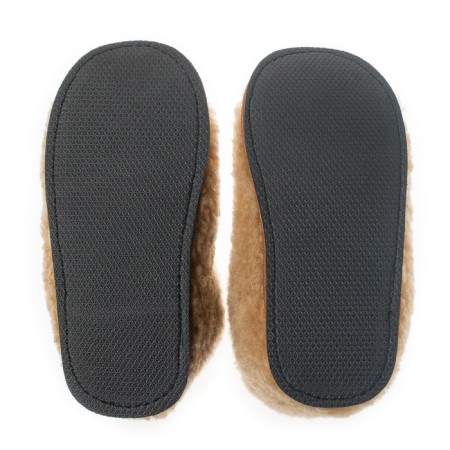 Male slippers, brown color, size 41-2