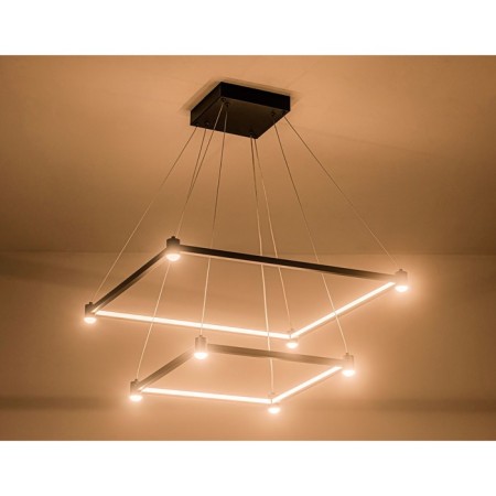 LED LED suspension Ambrella Light, Linetech, FL5597, LED, 60 W, 4800LUM, 3000-6400K, black color black-3