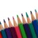 Pencils of 36 colors Faber-Castell ECO "Castle" 1201 7/2.8 hexagonal case, with a sharpener, mix