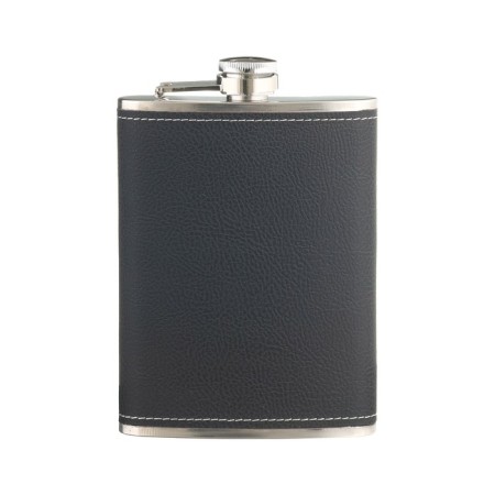 Alcohol flask, stainless steel, gift, army, 240 ml, 8 oz-1