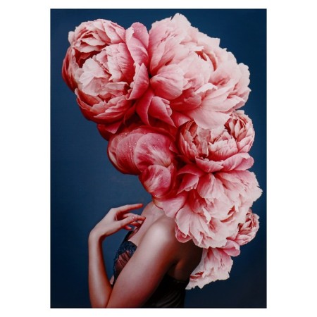 Khlest painting on the subframe "in gorgeous peonies" 50x70 cm