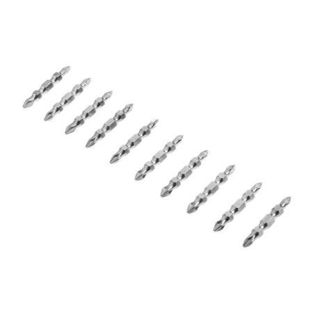 The set is bite two -ste. GROSS 11211, PH2-PH1 x 45 mm, steel S2, 10 pcs.