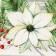 Ethel towel Christmas Red Flowers 40x73 cm, 100% HL, sarzha 190 g/m2
