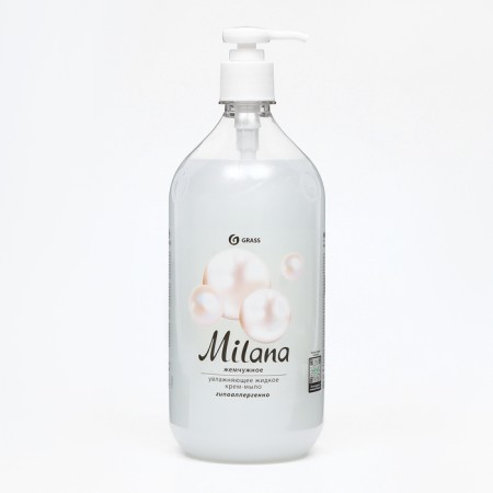 Liquid cream soap Grass Milana "Pearl", 1 liter-2