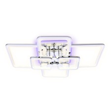 Светильник светодиодный потолочный с пультом Ambrella light, Original, FA5307, 6хLED, 176 Вт, 13200Lum, 3000-6400К, цвет хром