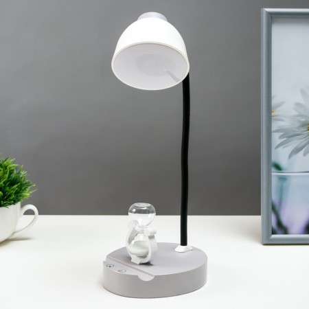 Sensory table lamp 16845/1wt LED 2W USB AKB White 11x13x34.5 cm Risalux